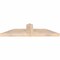 Ekena Millwork Portland Smooth Timber Gable Bracket, Douglas Fir, 48"W x 12"H x 3 1/2"D x 5 1/2"F, 6/12 Pitch GBW048X12X0406POR00SDF - alternate 2